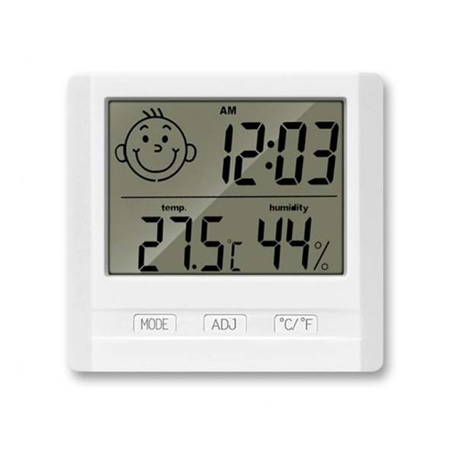 DK-SJ 캐릭터 디지털온습도계 온도계 습도계 시계