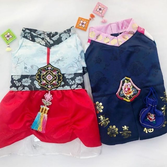 데일리펫용품 황진이 한복(S~XL)