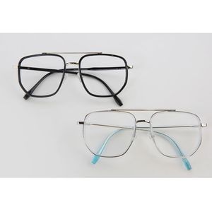 아이티알,NE 블랙 투명 사각 패션 안경 남녀공용 가벼운 예쁜 심플