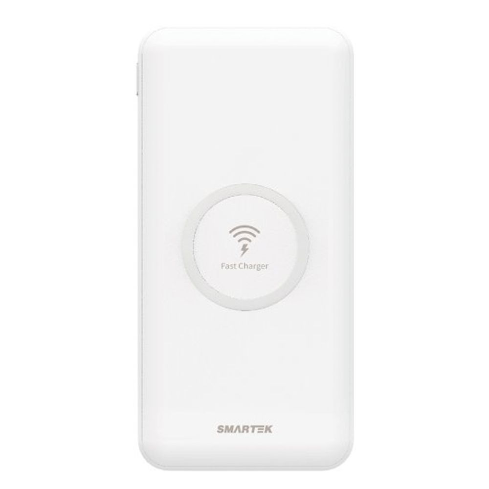 QW20 화이트 고속충전 유무선 스마텍 20000mAh 보조배