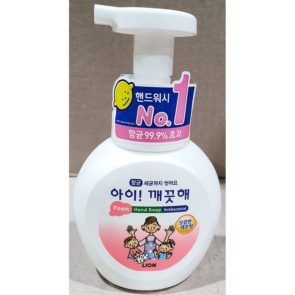 손세정제(아이깨끗해 거품형 레몬향 250ml) X18