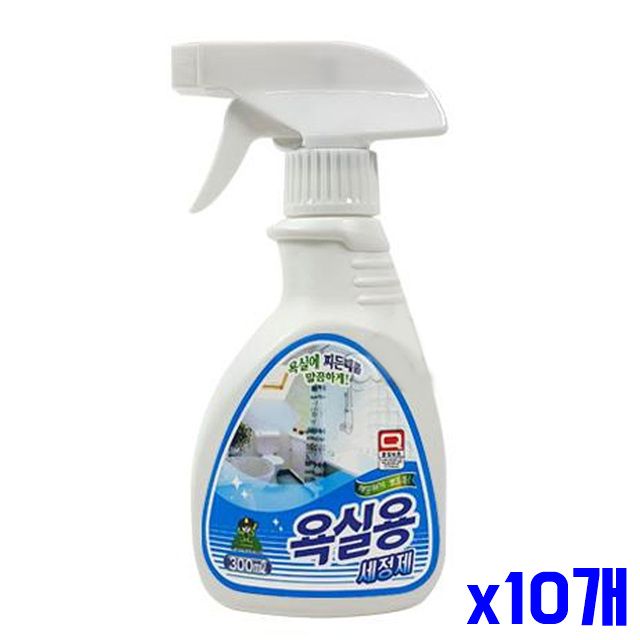 청소세제 300ml 욕실용 세정제 x10개 욕실바닥청소