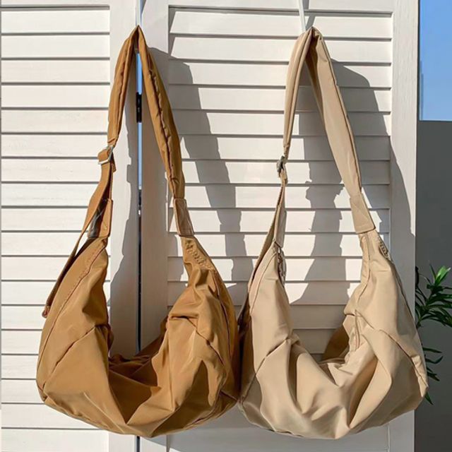 포올 베이직 캔버스 숄더 크로스백 FA551 (7color)