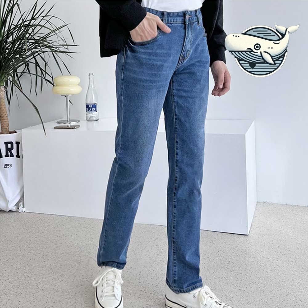 편안한 빅사이즈 청바지 슬림핏 데일리 팬츠