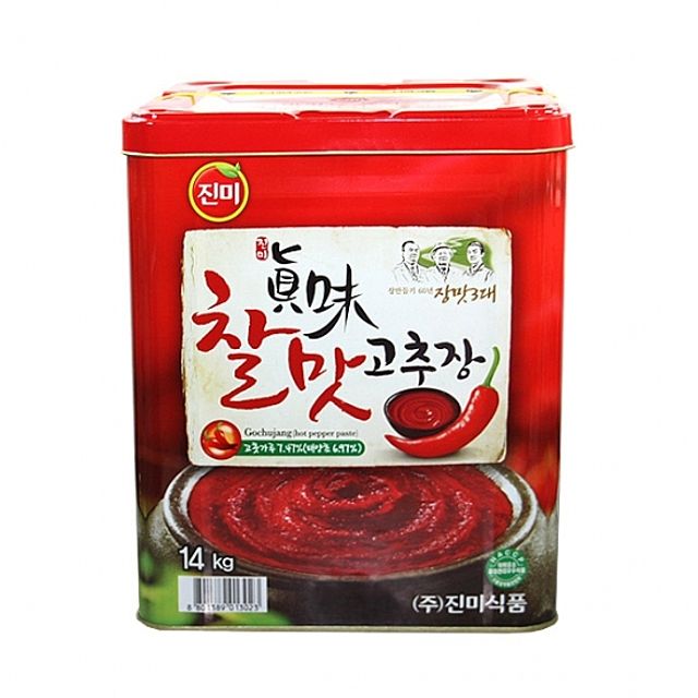 진미찰맛고추장14kg