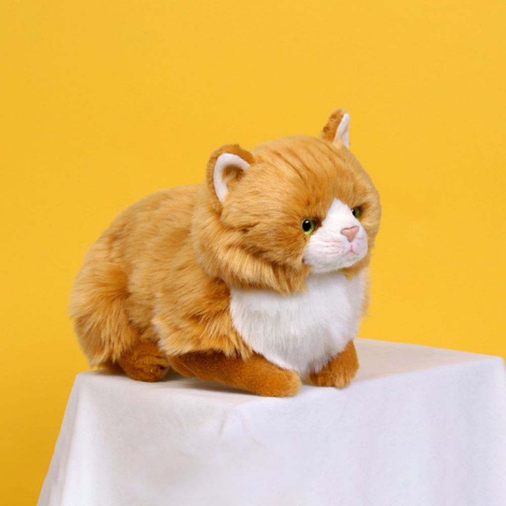 위더펫 리얼 고양이 인형 페르시안 친칠라 애묘