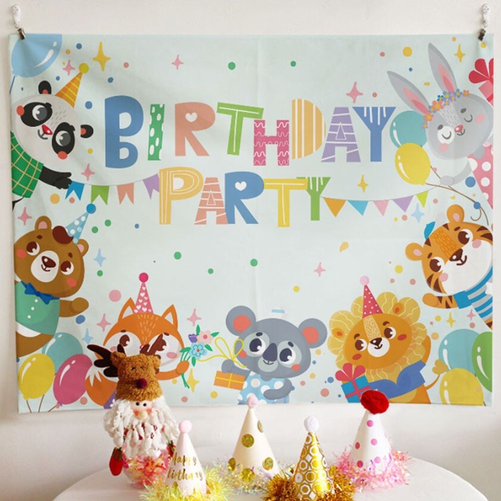 쿨샵 생일축하 포스터 생일현수막 데코 벽가림막 대형