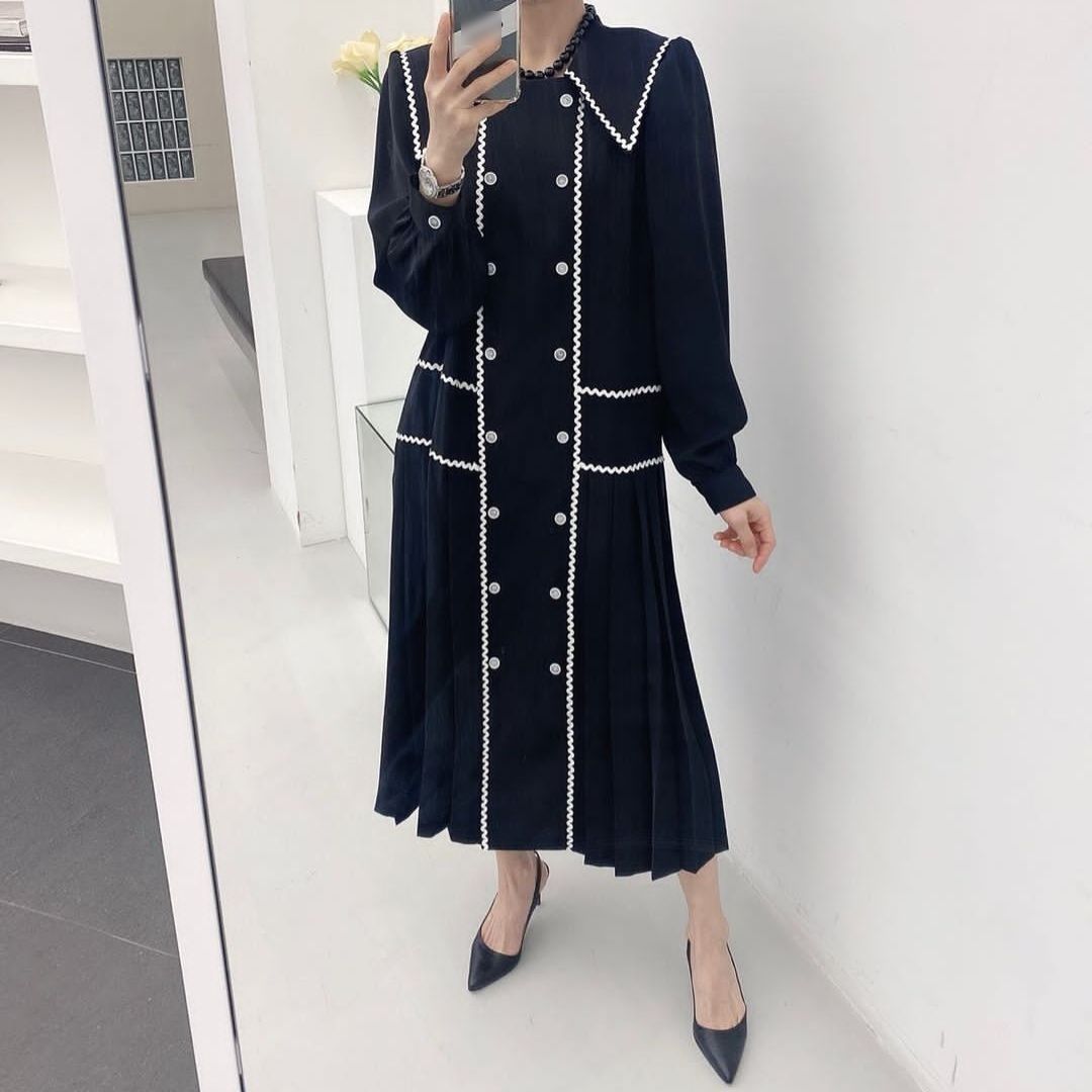 롱원피스 이지룩 정장원피스 데일리원피스 단아한