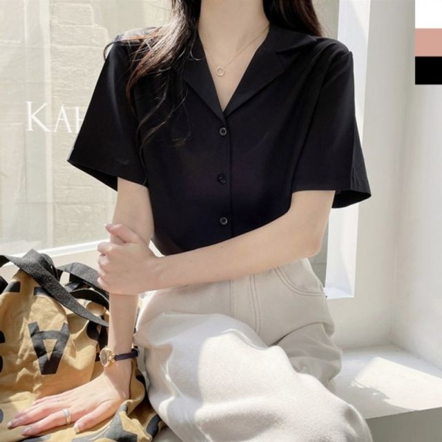 KSS 여자카라반팔블라우스