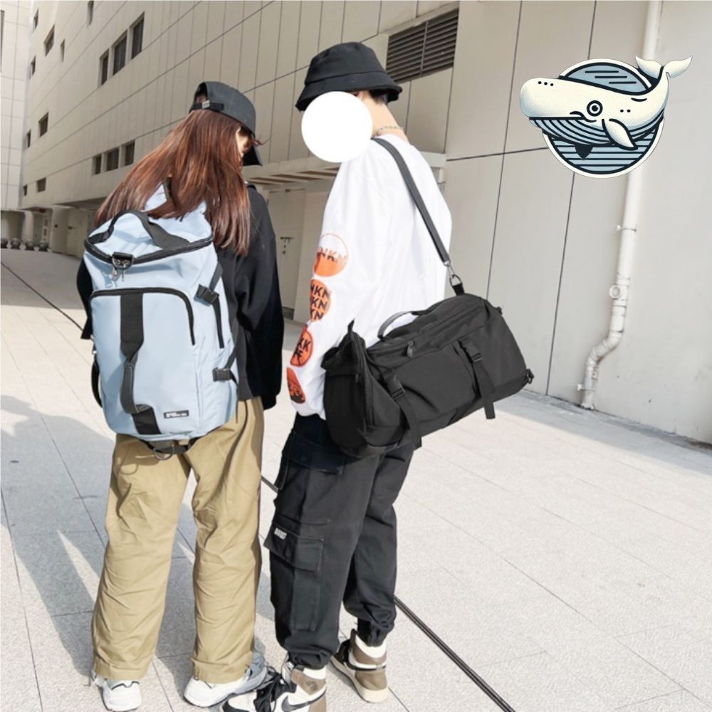 다용도 여름 여행 크로스백 캐주얼 백팩 남녀