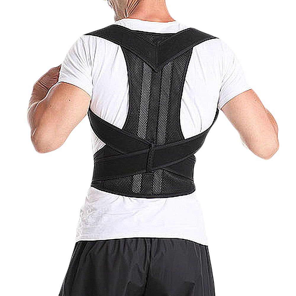 굽은어깨 허리펴기 등펴기 라운드숄더 자세교정밴드