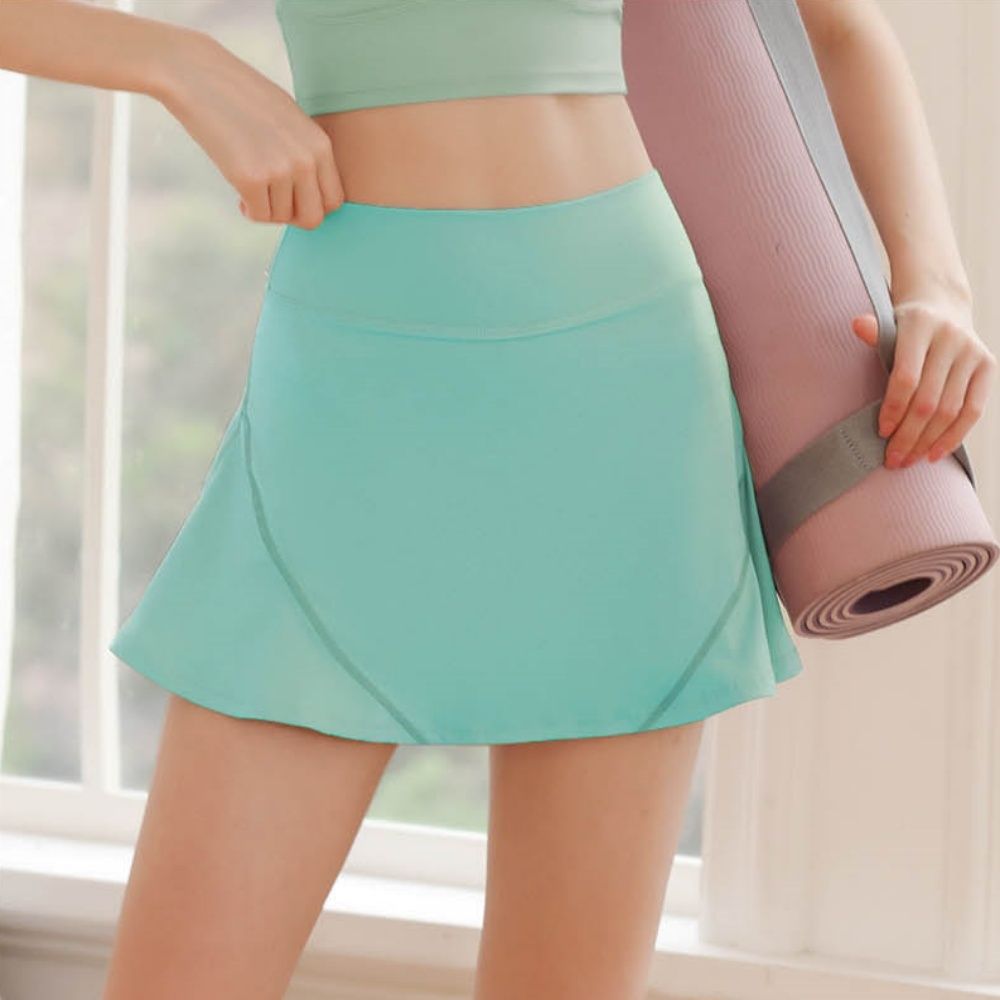 여성 레깅스 치마 치마바지 필라테스 테니스치마 4색