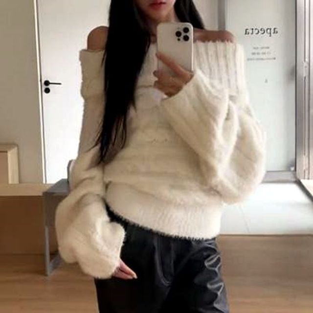 니트 가디건 URS2484787 루즈핏가디건 여자가디건 반