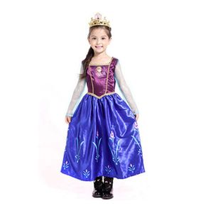 아이티알,NE 겨울왕국 안나 일반형 드레스 여아동 옷 코스튬 왕관