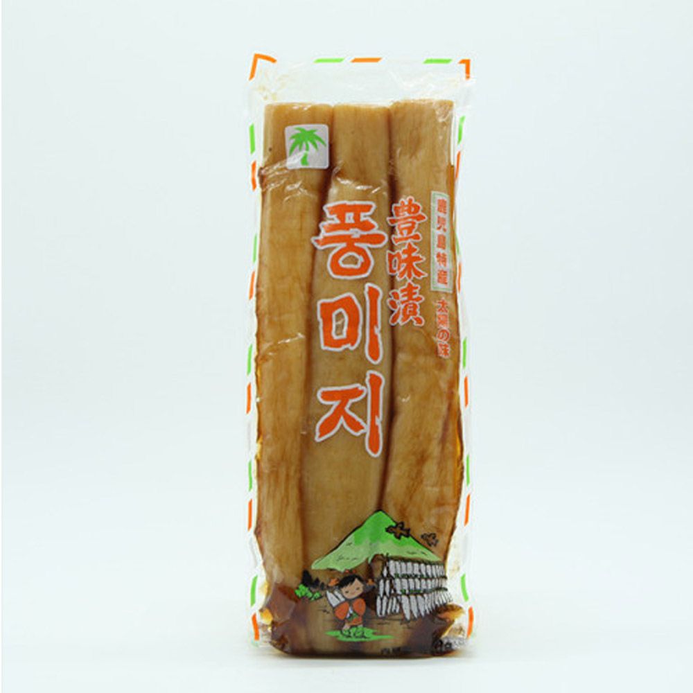 오돌오돌 짭쪼름 일본식 간장절임 단무지 풍미지 500g