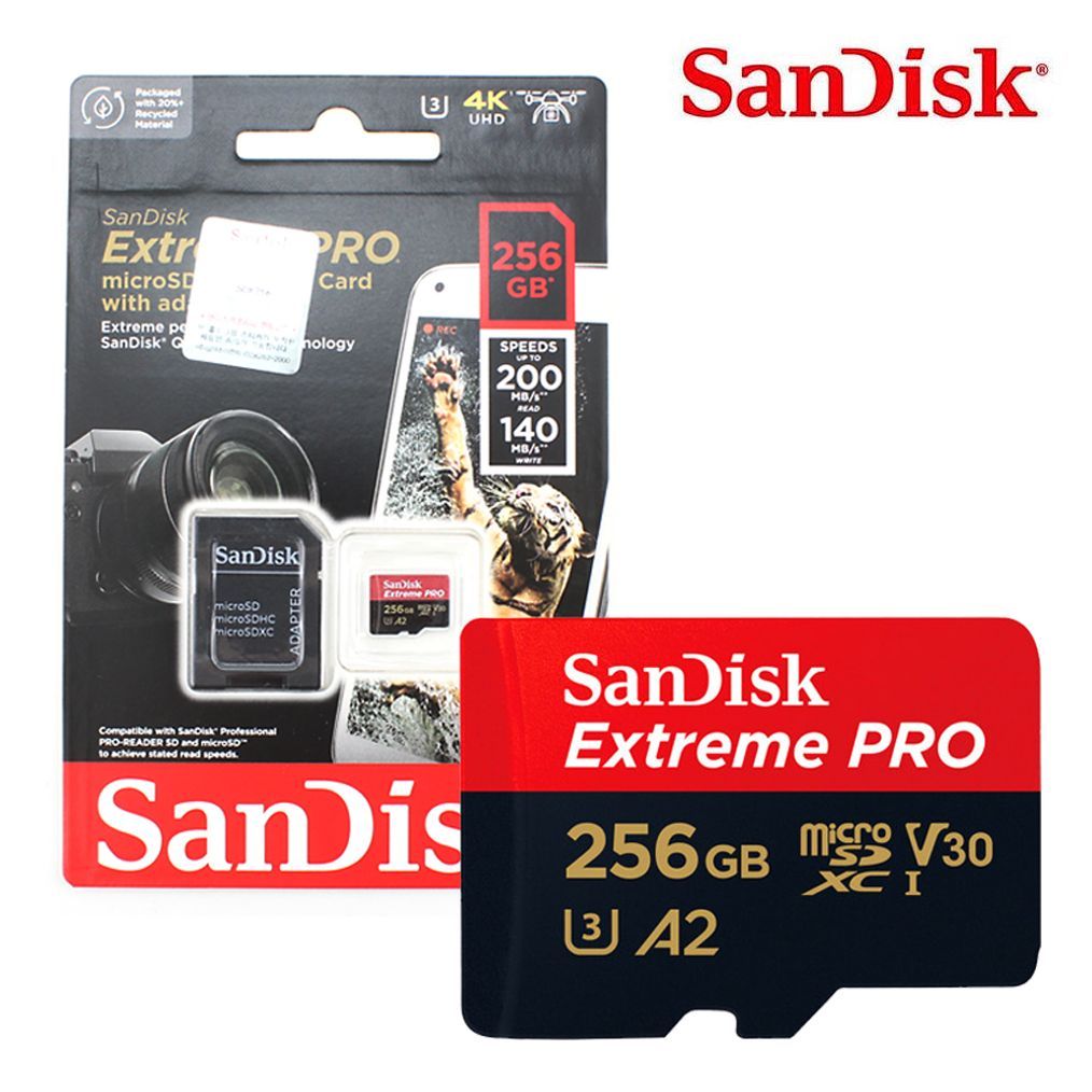 고프로9 호환 4K 고화질 액션캠전용 메모리카드 256GB