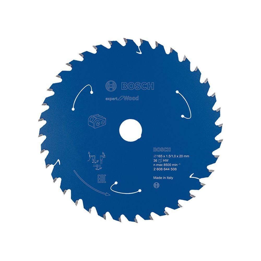 목재용 36 날 2608644508 1.5t 팁쏘 165mm 원형 톱날