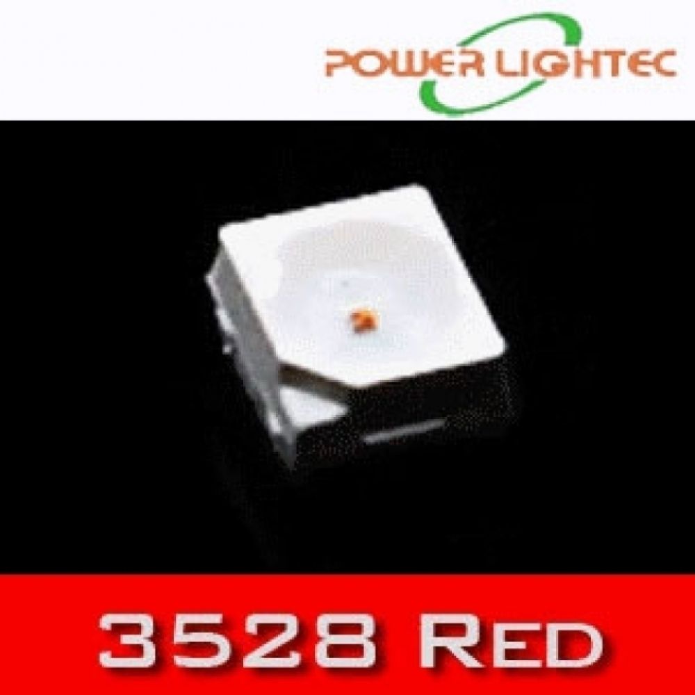 SMD 3528 1Chip LED (20mA) - Red (2000 ea)