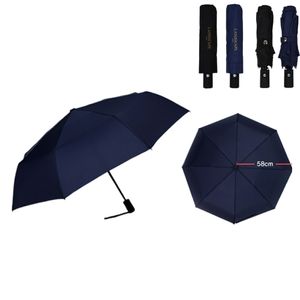 아이티알,NE 3단 전자동 단색 폰지 휴대용 우산 심플 고급 무지