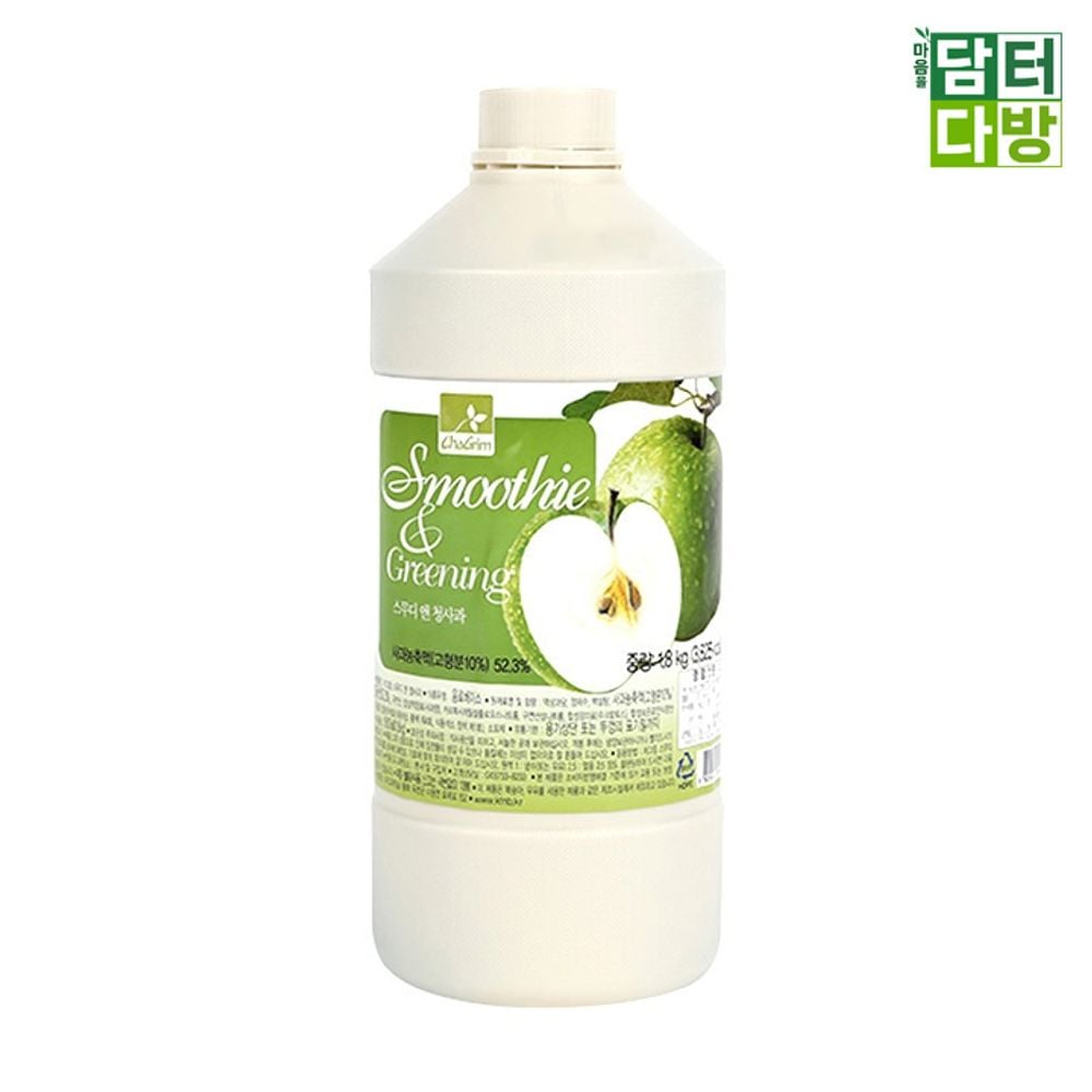 (무배) 차그림 스무디 앤 청사과 1.8kg
