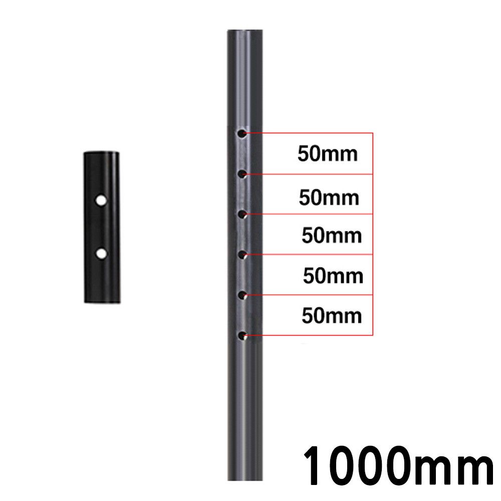 TV거치대 블랙 연결봉 1000mm 봉 천장형 마운트피아