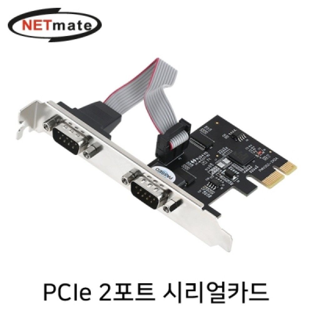 넷메이트 IJS560 2포트 PCI Express 시리얼카드슬림PC