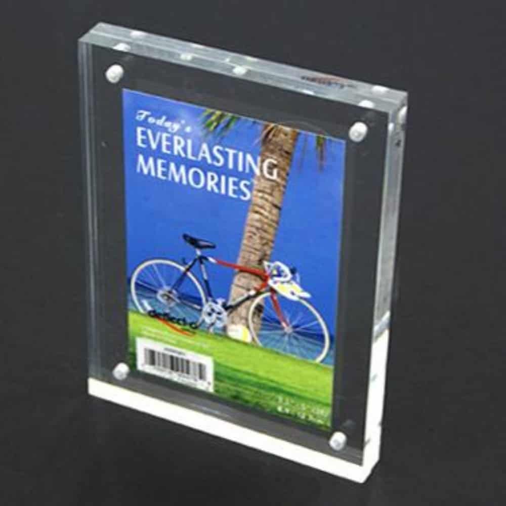 자석 사진액자 127x178mm 투명액자 탁상용아크릴액자