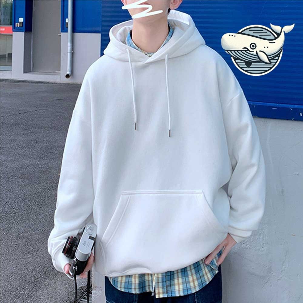 루즈핏 포켓 후드티 남녀공용 데일리 레이어드