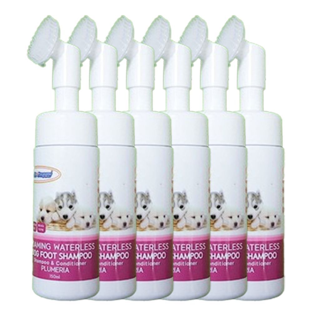 강아지 풋샴푸 거품 일상 푸르메리아향 150ml 6P 발샴