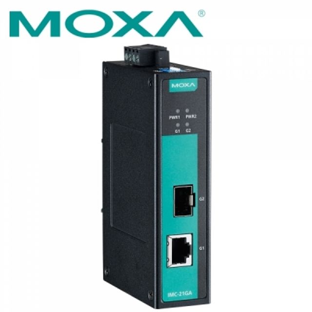 MOXA IMC-21GA-T 산업용 기가비트 이더넷 광 컨버터