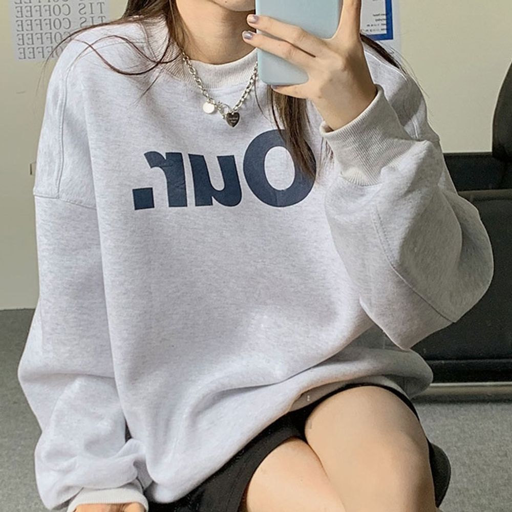 기모 여성긴팔 여자긴팔티 기모맨투맨 여성상의