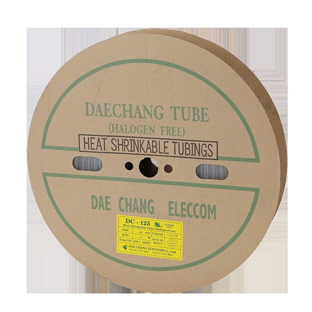 수축튜브 38MM 50M 투명 1롤