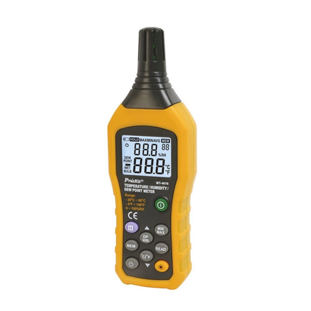 PROKIT (MT-4616) 온도 습도 이슬점 측정계 -20-60도