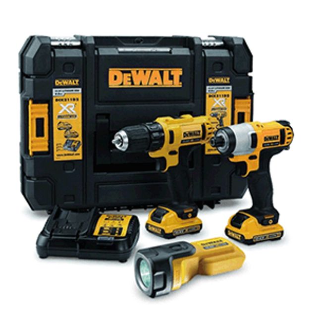 DEWALT 충전콤보세트 DCK211D2T-KR 10.8v(L2.0Ah)