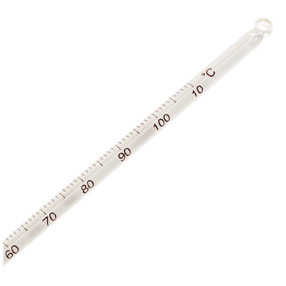 YUIL알콜온도계 AL-110 -30~110도 유리 30cm 10개묶음