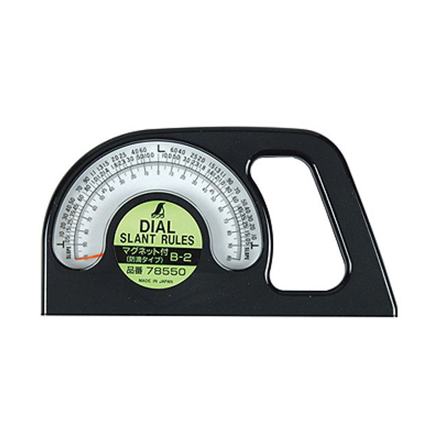 정밀각도기- 다이얼식 200x106x14mm/자석식 S-78550