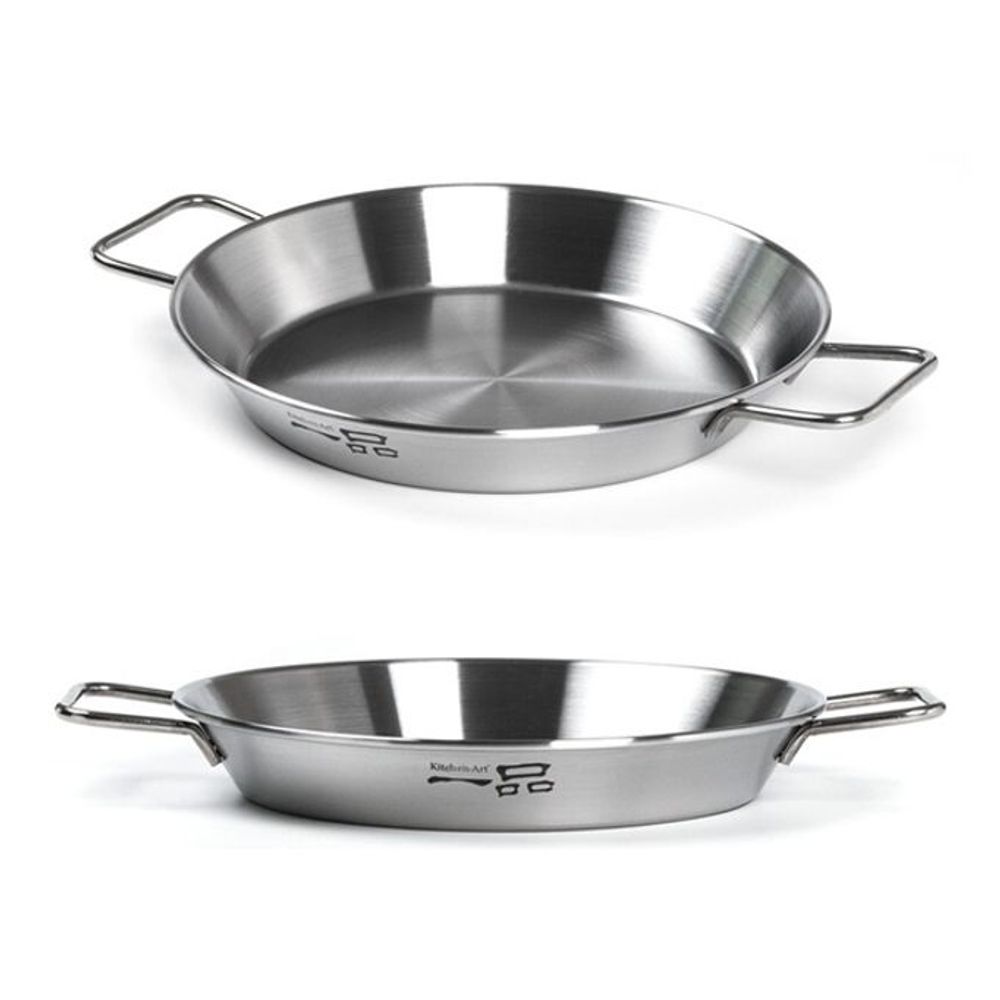 키친아트 빠에야팬 인덕션 브런치팬 후라이팬 26cm