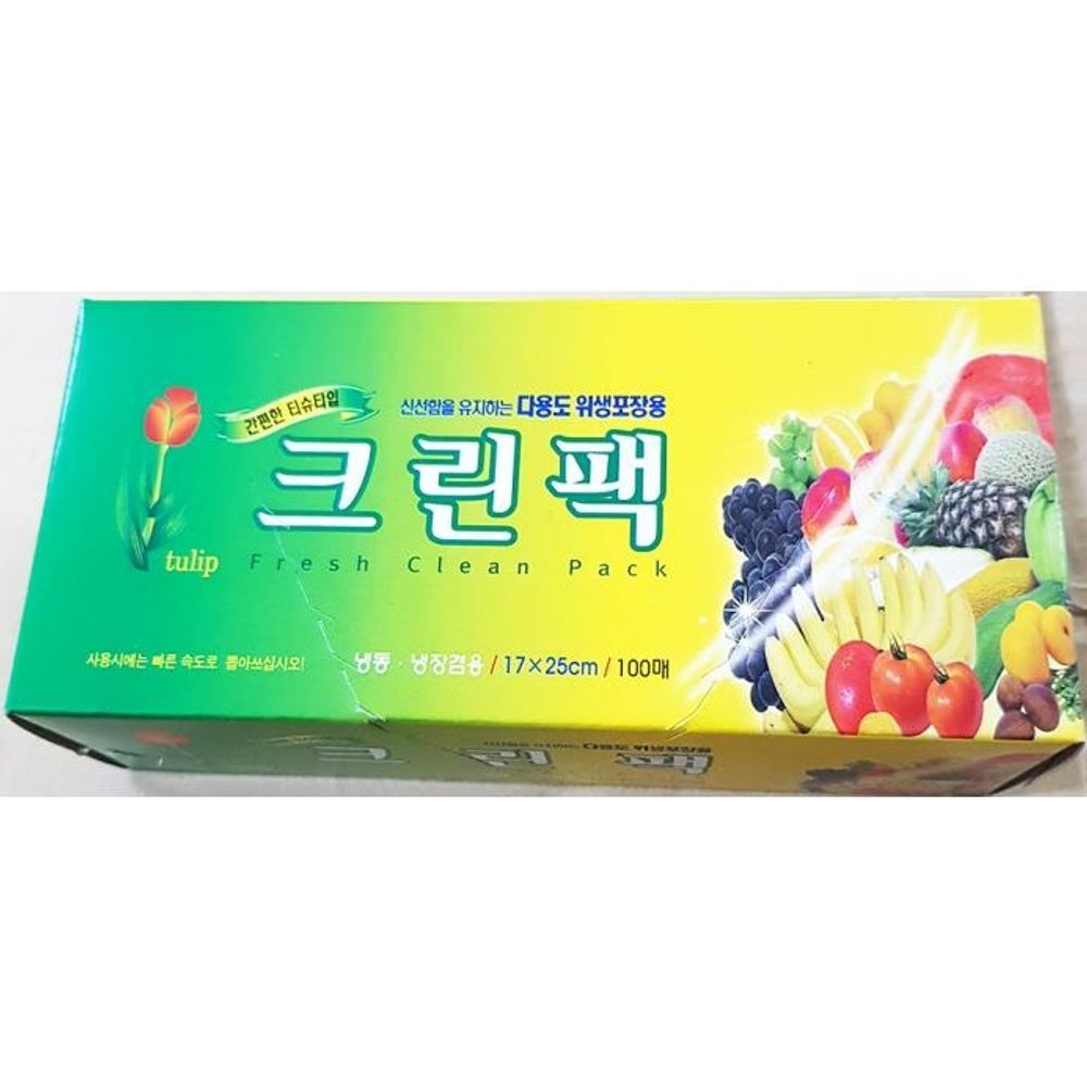 크린팩 우진 미니 17x25 100매 x50개 - 식자재 용품