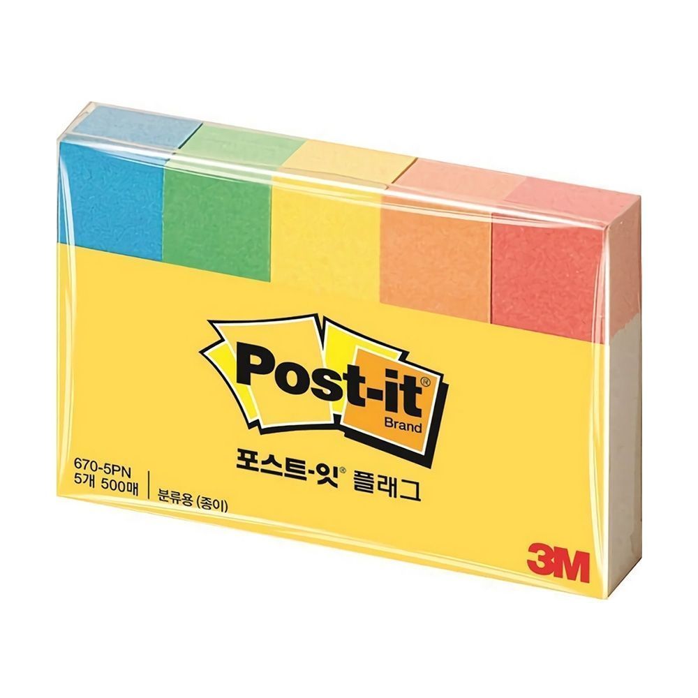 포스트잇 page마커 670-5PN 50x15(100매5패드)x30개입