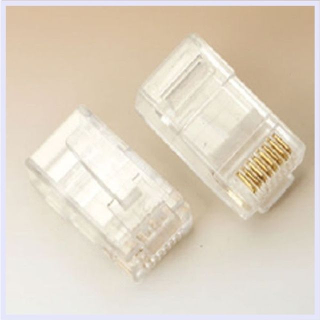 CAT.5E RJ45플러그 RJ45잭 (1박스100EA)