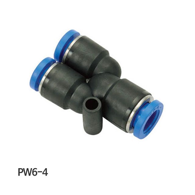 코리아뉴매틱 에어원터치피팅 PW 6-4 6-4mm(10EA)