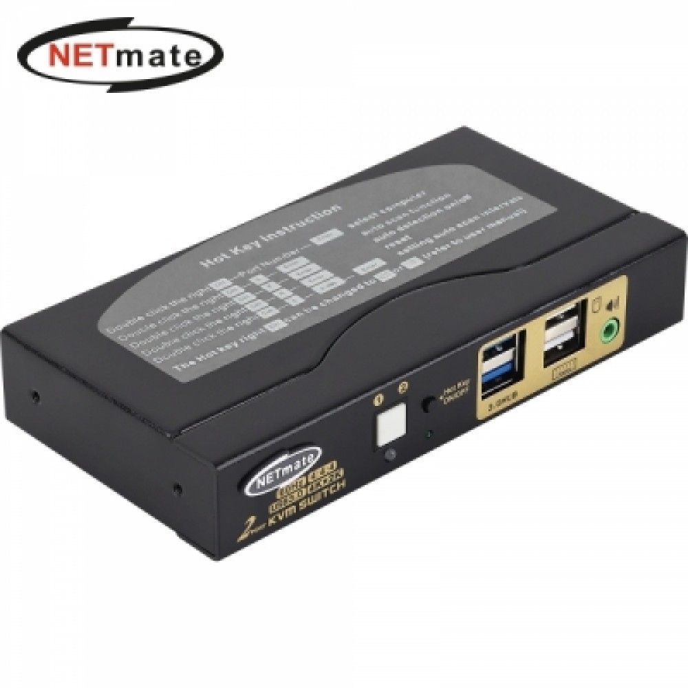 넷메이트 NMJSHK4602 4K 60Hz HDMI KVM 21 스위치USB