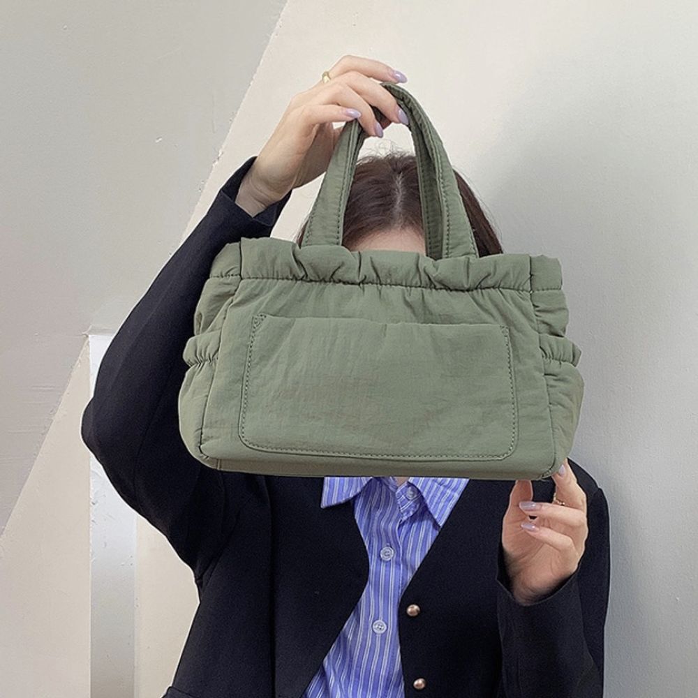 패딩 크로스 사각가방 토트백 다용도 활동 핸드백