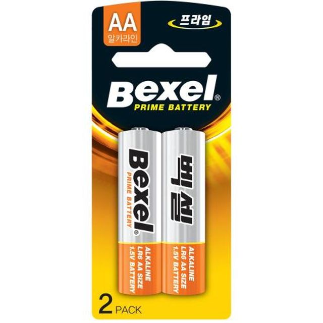 벡셀 건전지(알카라인) LR6(AA) (1판2EA) LR6(AA)