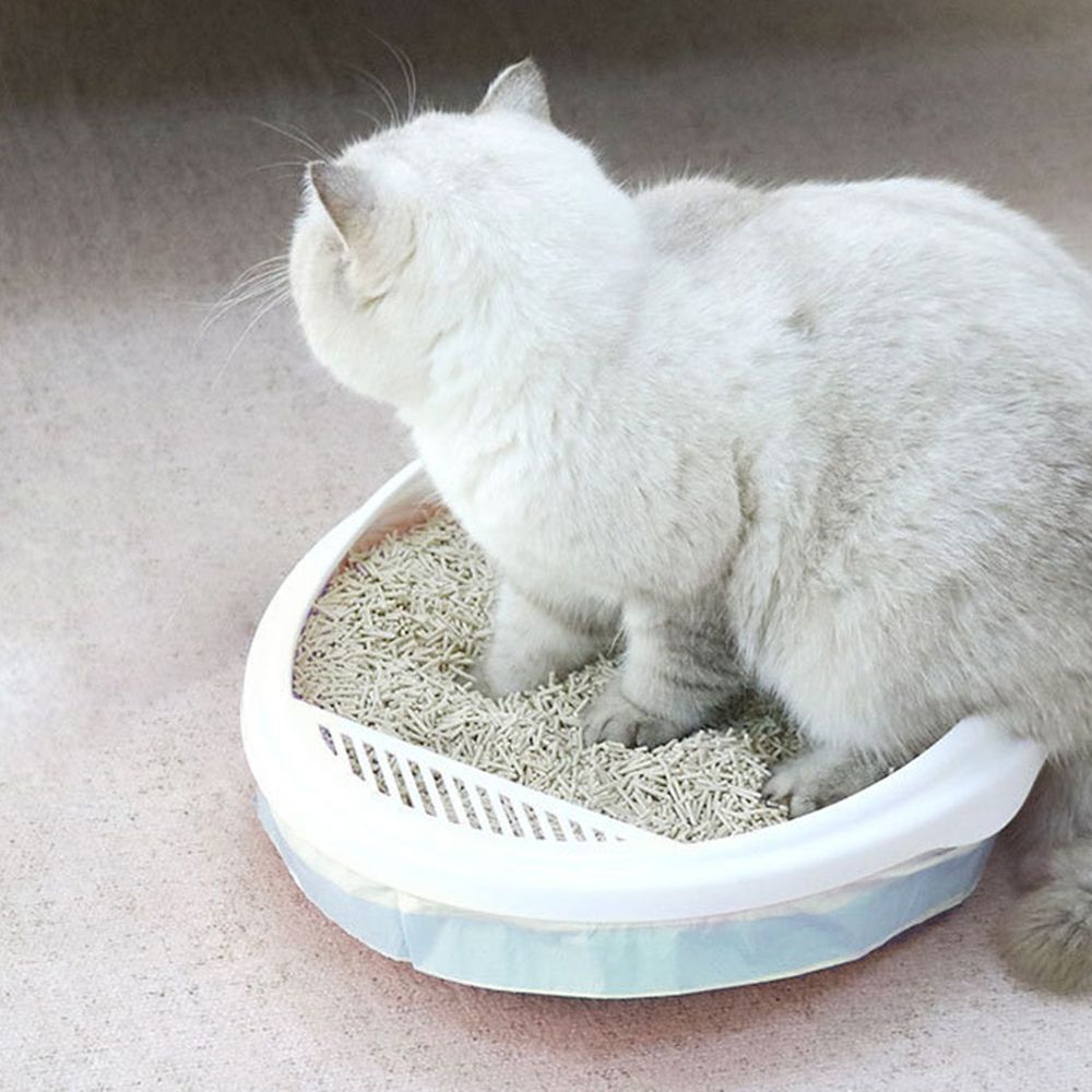 화장실 봉투 세트 모래배변통봉투 3롤 고양이