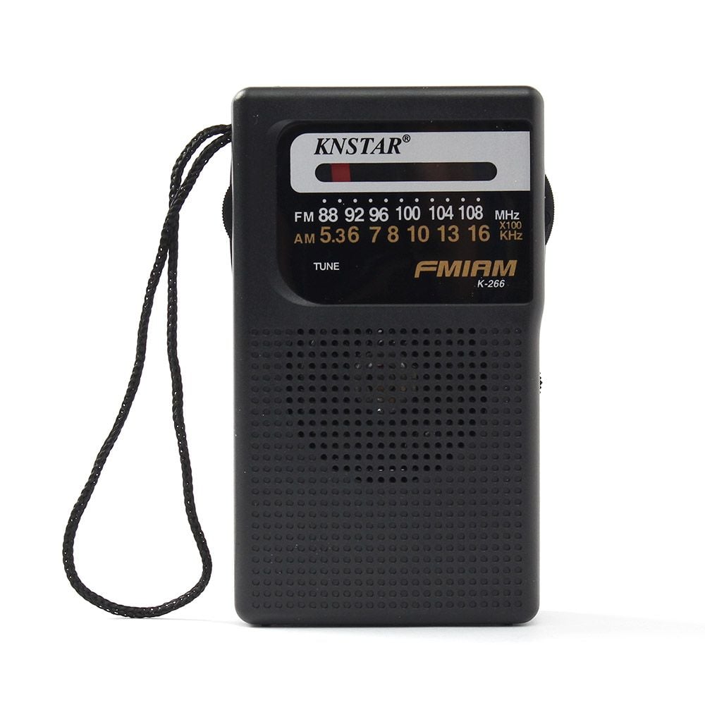 시그널 AMFM 휴대 라디오 블랙 미니 효도라디오