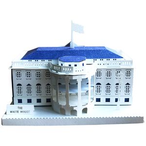아이티알,NE 백악관 DIY 입체 종이 페이퍼 퍼즐 조립 모형 만들기