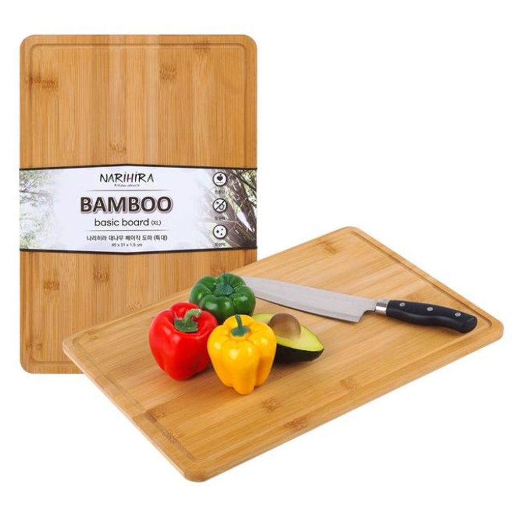 특대 뱀부 도마 베이직 나무도마 대나무 선물 집들이