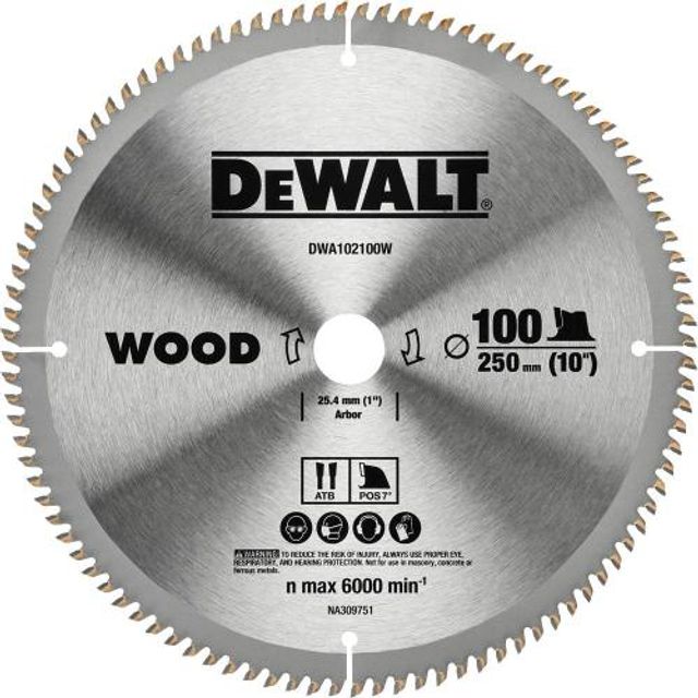 DWA102100W 디월트AC팁쏘(목재용) 1EA DWA102100W (