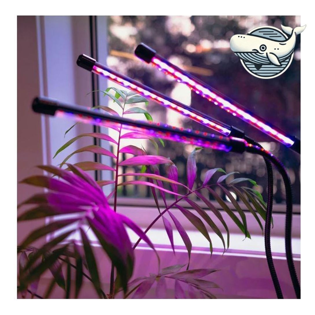 USB 식물 조명 클립형 생장등 3색 LED